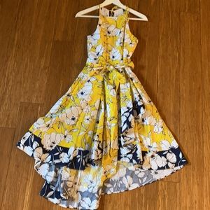 Women’s Eliza J halter fit & flare hi lo size 10